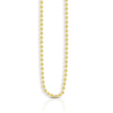 Gold 2.2mm Oval Mirror Link Chain
