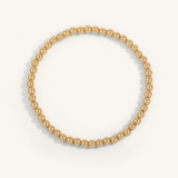 Dee Berkley 14kt Gold Filled Shine Bright Bead Bracelet - 4MM