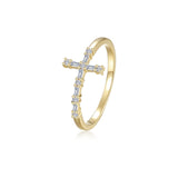 Lafonn Eden Baguette Cross Ring