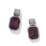 Brighton Meridian Aurora 67 Post Earrings, Amethyst