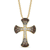 Le Vian Ombre Cross Pendant