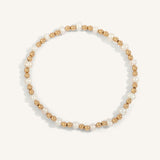 Dee Berkley 14kt Gold Filled with Pearl Shine Bright Remix Bead Bracelet - 4MM