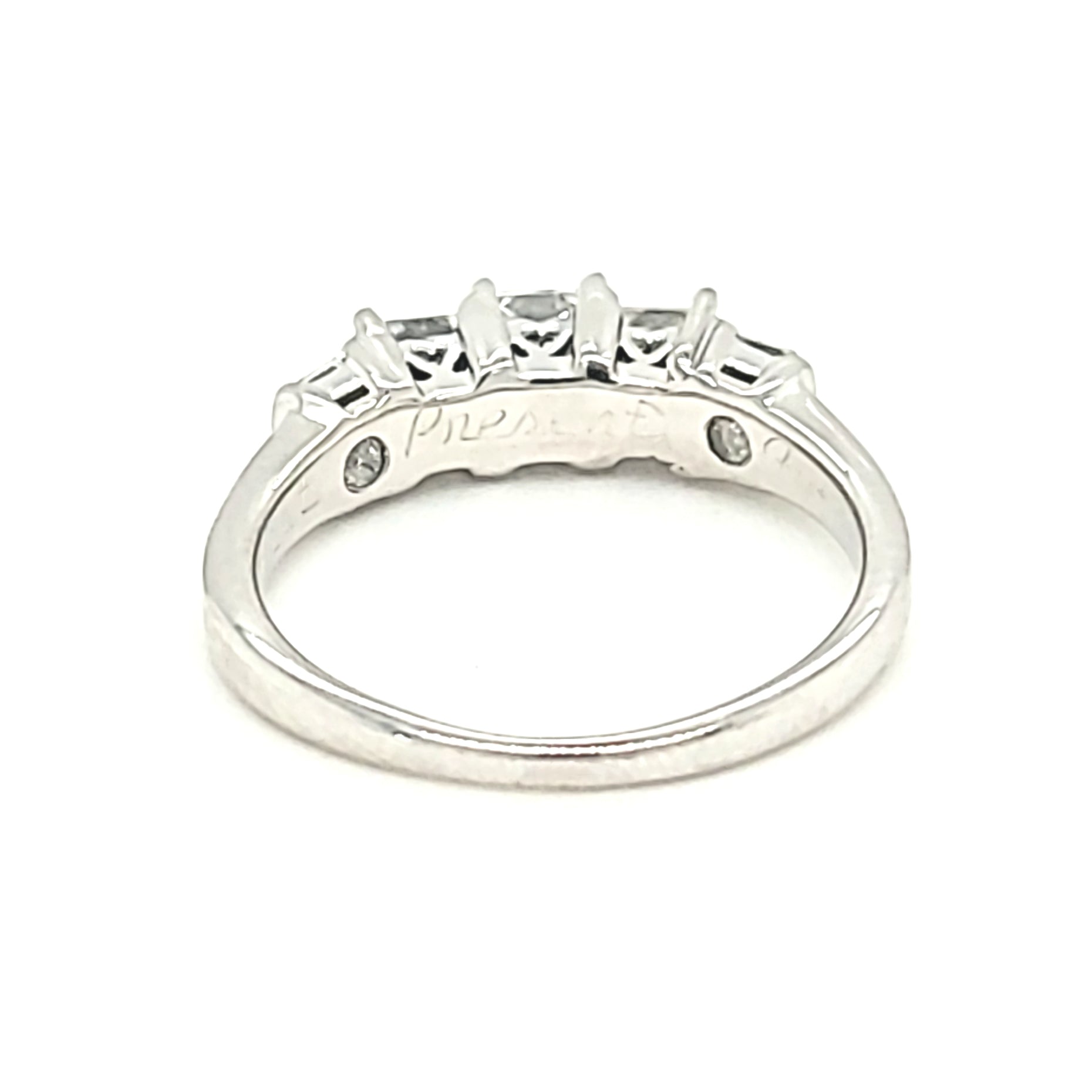 Princess Cut 3-Stone Diamond Ring