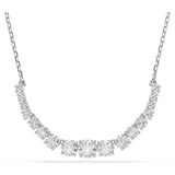 Swarovski Matrix Graduated Smile Necklace
