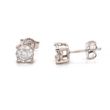 1/5ctw Illusion Set Diamond Stud Earrings