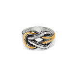 Brighton Interlok Harmony Ring, Size 9