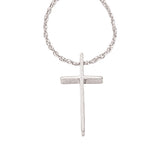 Silver Cross Necklace