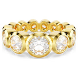 Swarovski Imber Eternity Band, Gold-Tone, Size 8