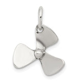 Silver Boat Propeller Charm/Pendant