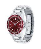 Movado Series 800 Red Dial Watch