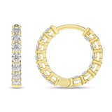 1ctw Lab Grown Diamond Huggies