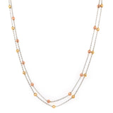 Double Strand Satellite Necklace, 18