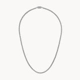 Bulova Icon Hexagon Cable Chain, 24"