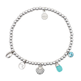 St. Jude Peace Little Multi Charms Charity Bracelet