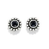 Brighton Twinkle Mini Post Earrings, Black