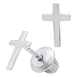 Children's Cross Safety Earrings