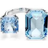 Swarovski Millenia Open 2-Stone Ring, Blue