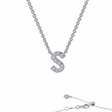 Lafonn Letter S Initial Necklace
