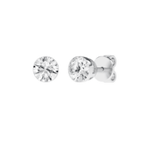 2ctw Seamless Diamond Stud Earrings