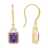 Amethyst Dangle Earrings