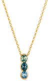 Le Vian Montana Sapphire 3-Stone Pendant