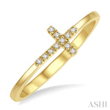 Diamond Cross Ring