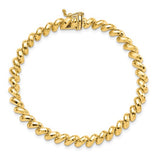 Polished San Marco Gold Bracelet, 7