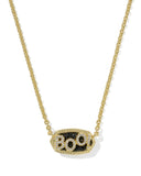 Kendra Scott Elisa Gold Boo Short Pendant Necklace