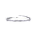 Lafonn 5.85ctw Flexible Tennis Bracelet, 6.8"