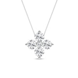 Lab Grown Diamond Petals Pendant