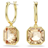 Swarovski Millenia Drop Earrings, Caramel