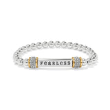 Brighton Meridian Fearless Two Tone Stretch Bracelet