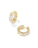 Kendra Scott Jamie Gold Huggie Earrings