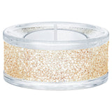 Swarovski Shimmer Tea Light Holders, Gold Tone