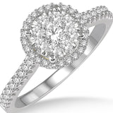 Halo Lovebright Essential Diamond Engagement Ring