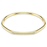 Swarovski Dextera Bangle, Octagon, Gold-Tone, Medium