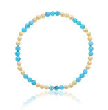 Dee Berkley Blue Howlite & 14kt Gold Filled Shine Bright Remix Bracelet