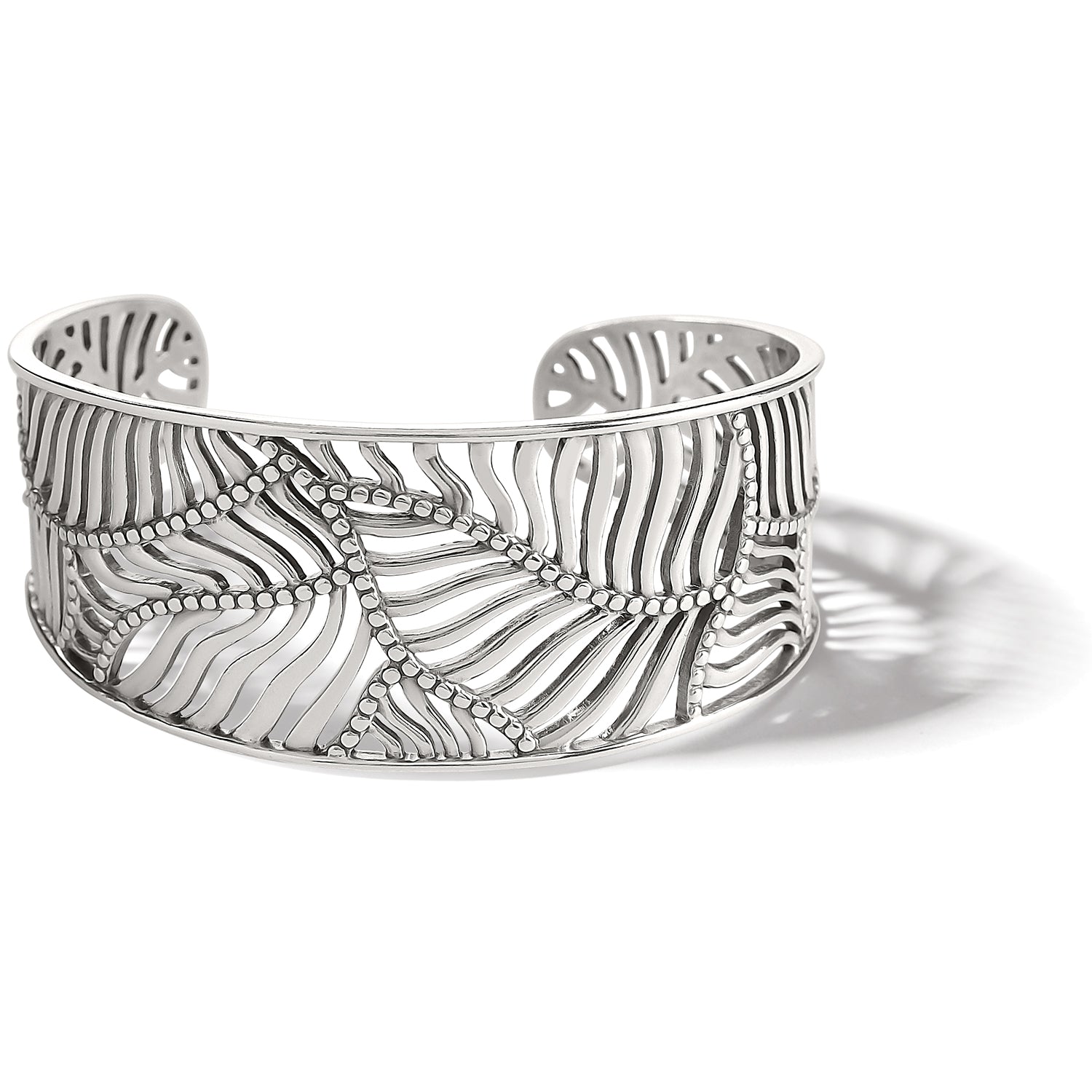 Brighton Palmetto Cuff Bracelet, Silver