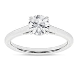 1ct Lab Grown Diamond Solitaire Engagement Ring