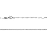 Silver 1.6mm Cable Link Chain, 18-20"