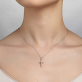 Lafonn Simulated Diamond Cross Pendant
