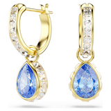 Swarovski Chroma Drop Earrings, Blue