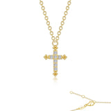 Lafonn Petite Cross Necklace