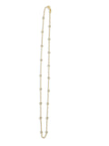 Diamond Station Necklace, 18"