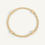 Dee Berkley 14kt Gold Filled Shine Bright Remix Bead Bracelet - 3MM & 6MM