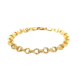 Quad-Link Gold Bracelet