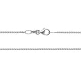 Silver 1.4mm Wheat Chain, 18"