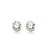 1ctw CZ Studs
