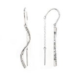 Diamond Threader Earrings