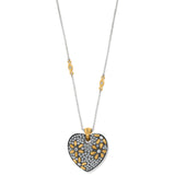 Brighton Garden Of Love Heart Convertible Reversible Necklace